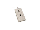 TRIPP LITE TLP808TELTAA 8 ft. 9 Outlets 2160 joules Protect It! Surge Suppressor