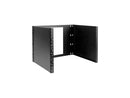 Tripp Lite 8U Wall-Mount Bracket for Small Switches, Patch Panels Hinged - Black