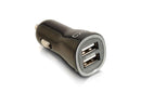 C2G 21070 Smart 2-Port USB Car Charger, 2.4A Output