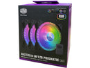 MasterFan MF120 Prismatic(3 in 1 with ARGB LED Controller)Addressable RGB 120mm