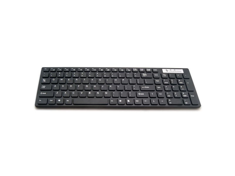 SuperSonic SC-530KBM 2.4GHz  Slim Wireless Keyboard with Wireless Mouse Black