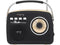 Supersonic SC-1201BT Retro Portable Bluetooth Speaker with Vintage Vibes, AM/FM