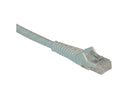 TRIPP LITE N201-007-WH 7 ft. Cat 6 White Gigabit Snagless Molded Patch Cable