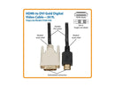 Tripp Lite P566-030 Tripp Lite HDMI to DVI Cable, Digital Monitor Adapter Cable