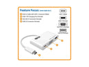 Tripp Lite U444-06N-VU-C USB 3.1 Gen 1 USB-C to VGA DisplayPort Alternate Mode