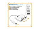 Tripp Lite U444-06N-HU-C USB 3.1 Gen 1 USB-C to HDMI External Video Adapter with