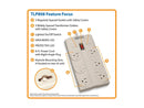 Tripp Lite TLP808 8 Outlets 1440 Joules 8' Cord Protect It! Surge Suppressor