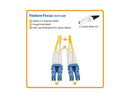 Tripp Lite N370-30M 100 ft. 30M Duplex Singlemode SSF 8.3/125 Fiber Patch Cable