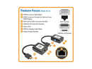Tripp Lite HDMI over Cat5/Cat6 Active Extender Kit, Transmitter & Receiver,