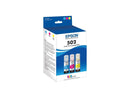 Epson T502 Multi-Color Ink Cartridges C/M/Y 3-Pack