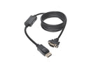 Tripp Lite P581-006-VGA-V2 6 ft. DisplayPort 1.2 to VGA Active Adapter Cable, DP