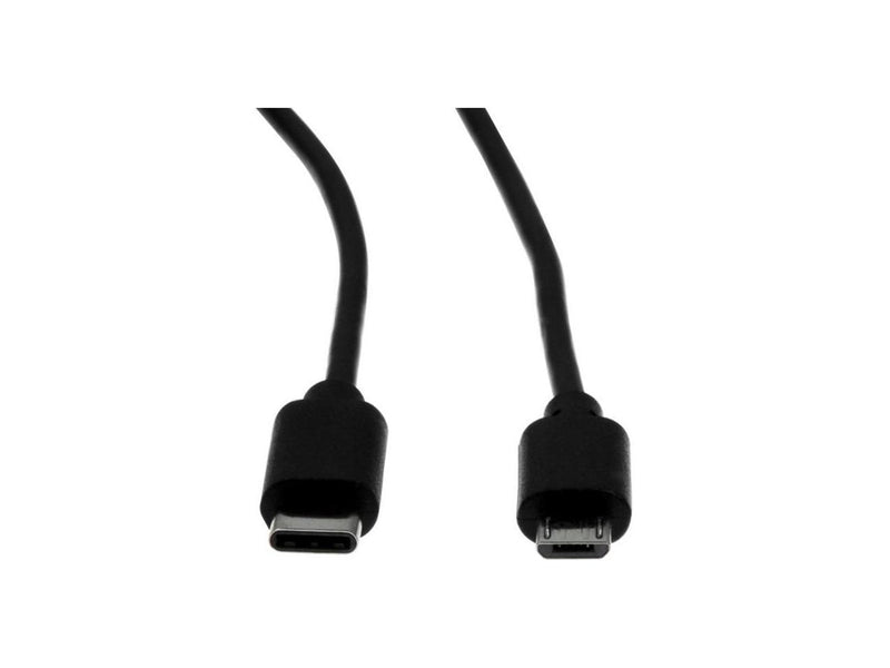 Rocstor Y10C140-B1 3ft Premier USB-C to Micro-B Cable - M/M - Black