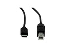 ROCSTOR Y10C141-B1 3FT/1M USB-C TO USB-B CABLE M/M