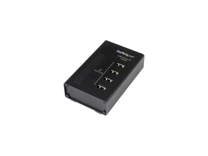 StarTech ST4CU424 StarTech.com 4-Port Charging Station for USB Devices -