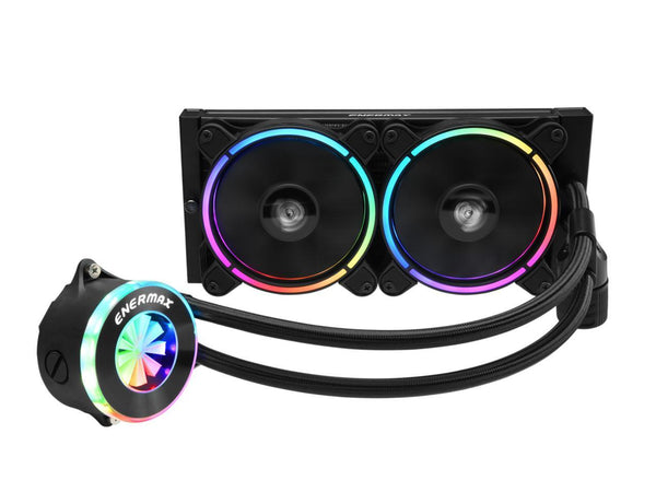 Enermax LIQFUSION 240, Addressable RGB All-in-one CPU Liquid Cooler for AM4 /