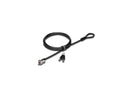 KENSINGTON COMPUTER K65020WW MICROSAVER2.0 KEYED LAPTOP LOCK-BULK PACK