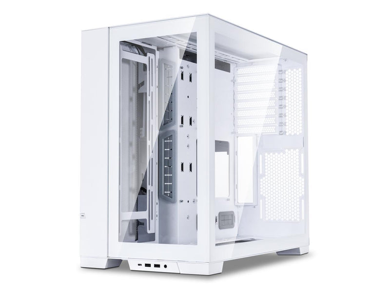 LIAN LI O11 Dynamic EVO O11DEW White Aluminum / Steel / Tempered Glass ATX Mid