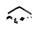 Lian-Li O11DE-6X Upright GPU Bracket for O11 Dynamic EVO Black Riser Cable not