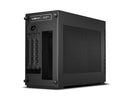 LIAN LI A4-H2O Black SPCC / Aluminum Mini-ITX Computer Case, PCI4.0 Riser Card