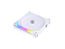 LIAN LI UNI Fan SL140 V2 RGB White Single Fan Pack Without Controller -