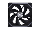 LIAN LI UNI Fan SL140 V2 RGB Black , Single Pack Without Controller -