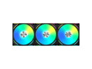 LIAN LI UNI Fan AL120 V2 RGB Black 3x 120mm Fan Pack with Controller -