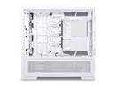 LIAN LI V3000 PLUS White GGF Edition, Tempered Glass on the Left Sides, Full
