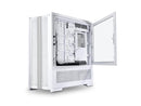 LIAN LI V3000 PLUS White GGF Edition, Tempered Glass on the Left Sides, Full