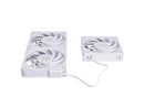 LIAN LI UNI Fan P28 120 White  3x 12cm Fan Pack with a Fan Speed Controller --