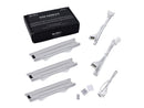 LIAN LI UNI Fan P28 Optional side diffused RGB strip 3 Pcs Pack ,White Color