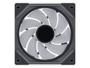 LIAN LI UNI FAN SL INFINITY 120 RGB BLACK  REVERSE BLADE VERSION