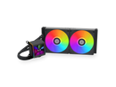 LIAN LI Galahad II LCD 280 Black Liquid Cooler - GA2ALCD28B