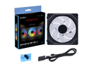 LIAN LI UNI FAN SL INFINITY 140 REVERSED RGB BLACK - 14RSLIN1B (No controller