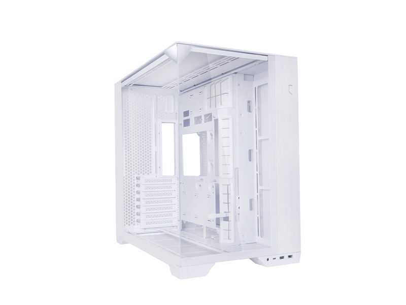 LIAN LI O11 vision compact white color Aluminum / Steel / Tempered Glass ATX Mid