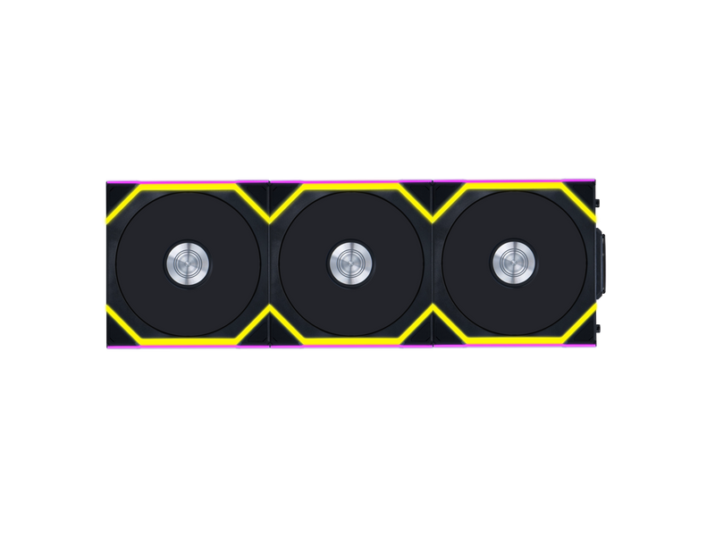 Lian Li UNI Fan SL Wireless (Reverse Blade) 120mm ARGB Fan - Triple Pack - 2.4