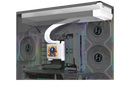 Lian Li Hydroshift 360 AIO - Side-Mounted Coolant Pathway - 2.88 LCD Screen -