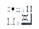 Lian Li Hydroshift 360 AIO - Side-Mounted Coolant Pathway - 2.88 LCD Screen -