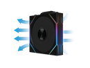 Lian Li UNI Fan TL 120 Wireless - Single Pack (Reverse Blade) - Controller Not