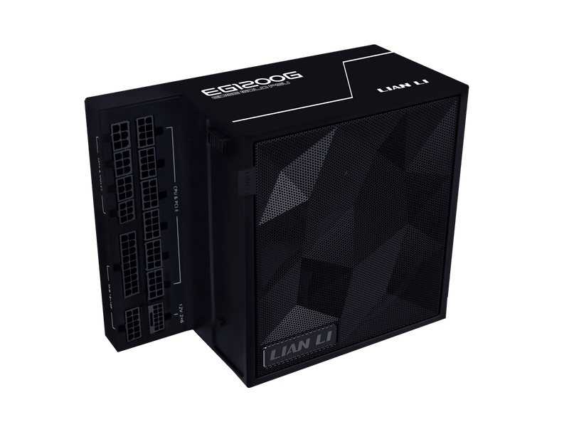 Lian Li Edge Serie - 1200W Full Modular Power Supply (Fan USB Hub Included) -