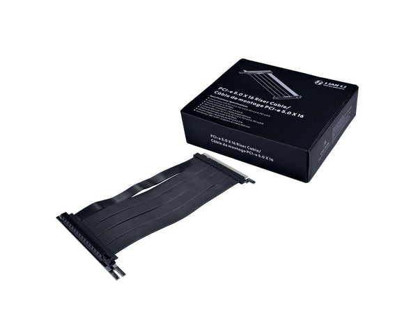 Lian Li - PCIE 5.0 Riser Cable Premium PCI-E 16X 5.0 Double Bandwidth Extender