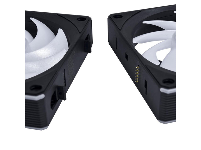 Lian Li UNI Fan CL120 ARGB 120mm PWM Fans - Triple Pack (Reverse Blade) - 2.4