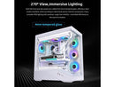 Lian Li V100 ATX Mid-Tower PC Case, 4 x 120mm ARGB PWM Fans  Pre-Installed, LED