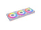Lian Li UNI Fan CL120 ARGB 120mm PWM Fans - Triple Pack - 2.4 GHz Wireless