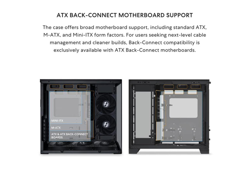 LIAN LI O11D MINI V2 | Compact ATX Mid-Tower Airflow Computer Case | Panoramic
