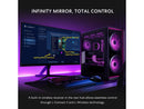 Lian Li LANCOOL 217 INF Black Infinity Mirror Computer Case, Mid-Tower ATX PC