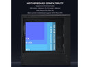 Lian Li LANCOOL 217 INF Black Infinity Mirror Computer Case, Mid-Tower ATX PC
