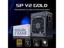 Lian Li SP850 Gold - 850 Watt SFX Form Factor Power Supply with Native 12V-2x6