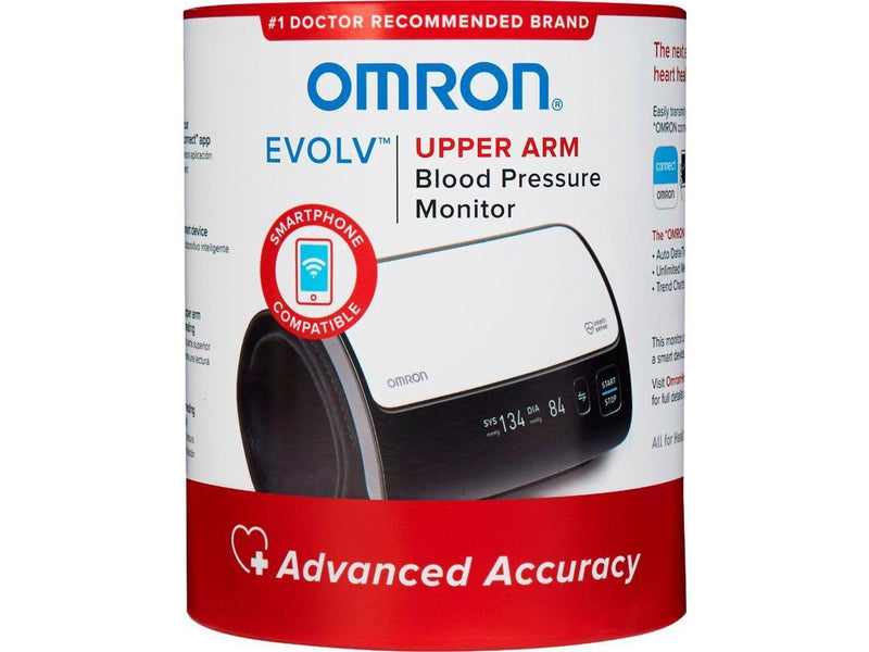 Omron Evolv Wireless Upper Arm Blood Pressure Monitor BP7000