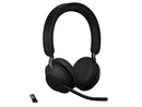 Jabra Evolve2 65 USB-A UC Stereo with Charging Stand - Black Wireless Headset /