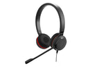 Jabra Evolve 20 UC Stereo Wired Headset / Music Headphones (U.S. Retail